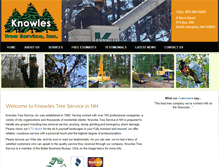Tablet Screenshot of knowlestreeservice.com